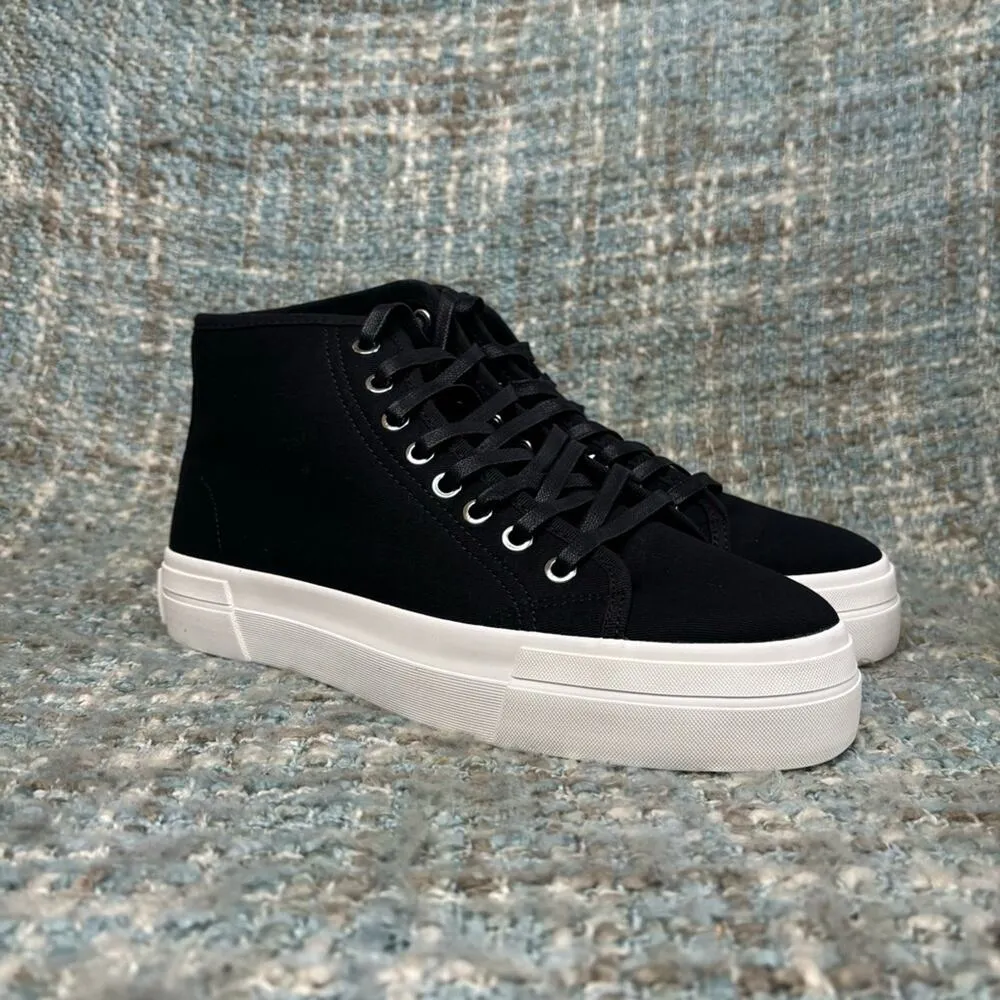 NWOB - Vagabond Shoemakers Teddie Textile High-Top Sneaker in Black - Image 6