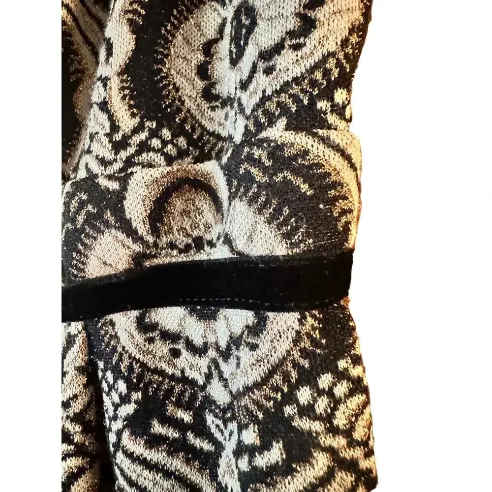 Vintage Diane von Furstenberg brocade jumper dress 12 quiet luxury designer - Image 4