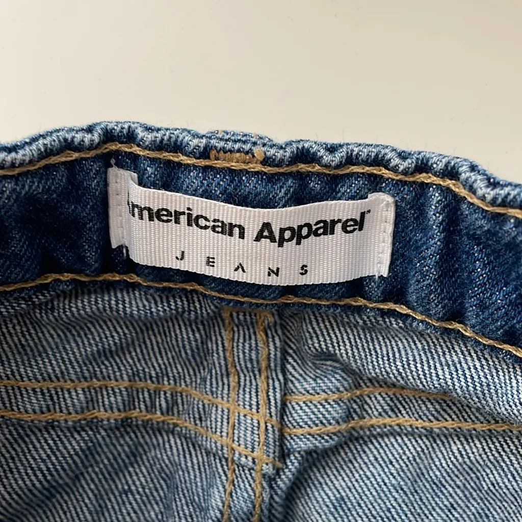 American Apparel Jean Skirt - Image 3