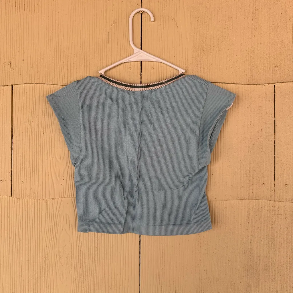 Urban Outfitters Out From Under Go For Gold Seamless Top Blue Size M - Image 4