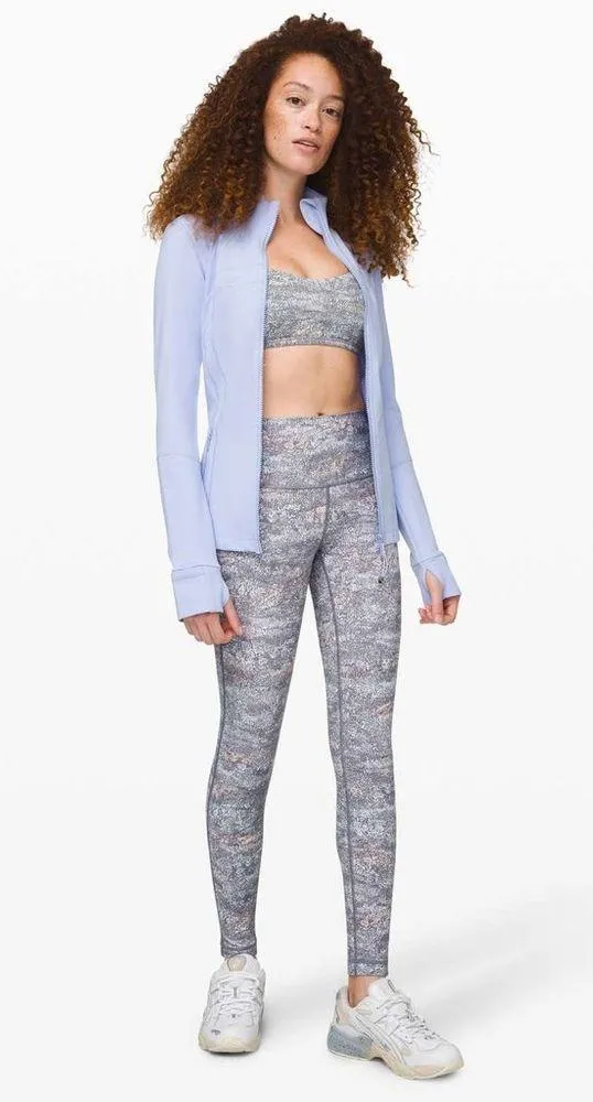 Lululemon Free to Be Bra (Wild) - Power Arrow Jacquard Battleship Silver - 6 - Image 3