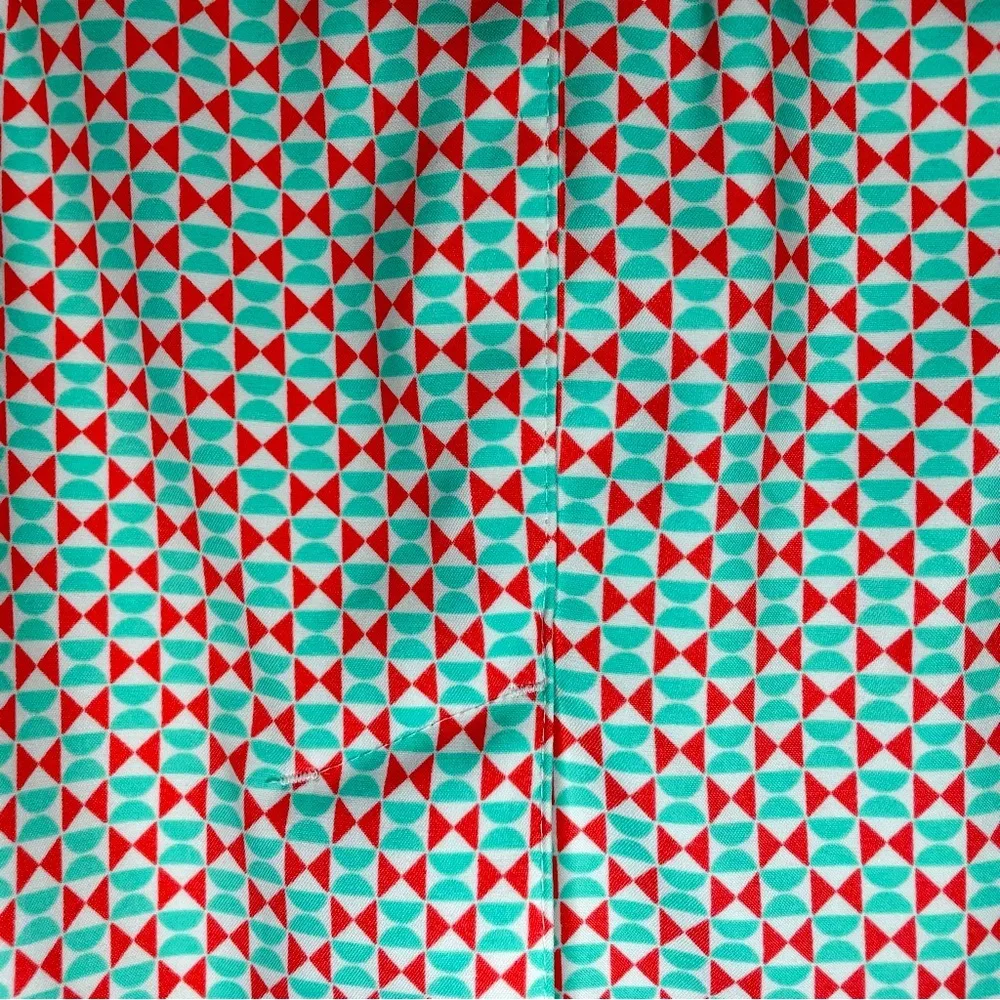 IZOD Golf Skort - Teal, Peach & White - Size 2 - Image 10