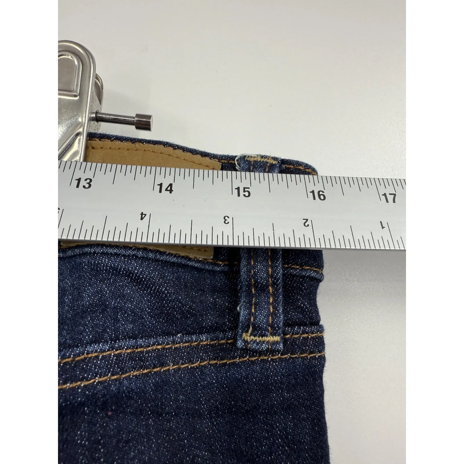 American Eagle Hi-Rise Jeggings Dark Wash Level Stretch Denim Jeans 12 Long - Image 7