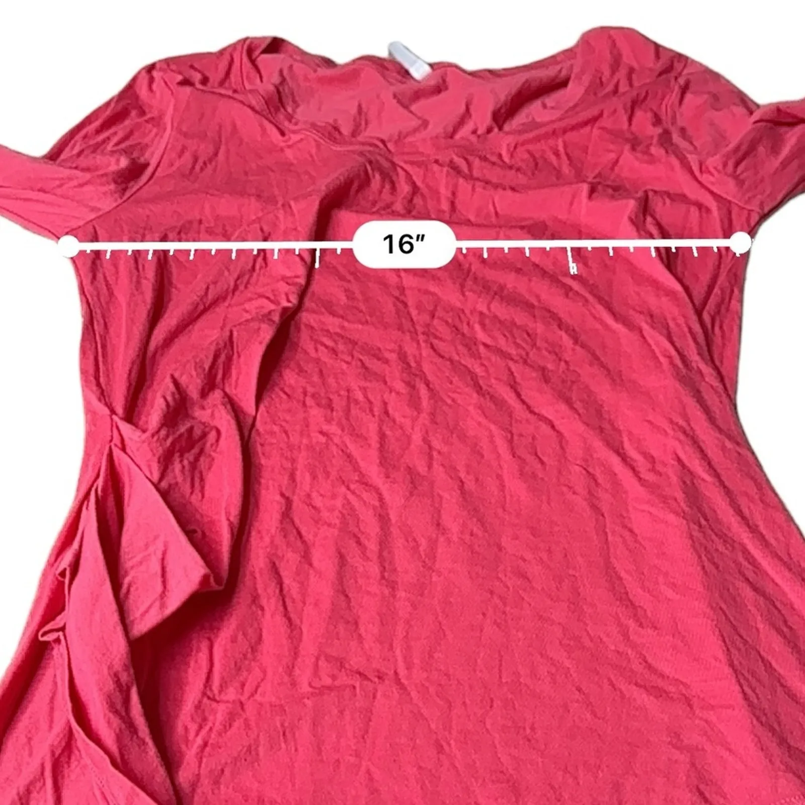 Fabletics Layla Twist Long Sleeve Tee Shirt in Horizon Pink Size‎ L - Image 8
