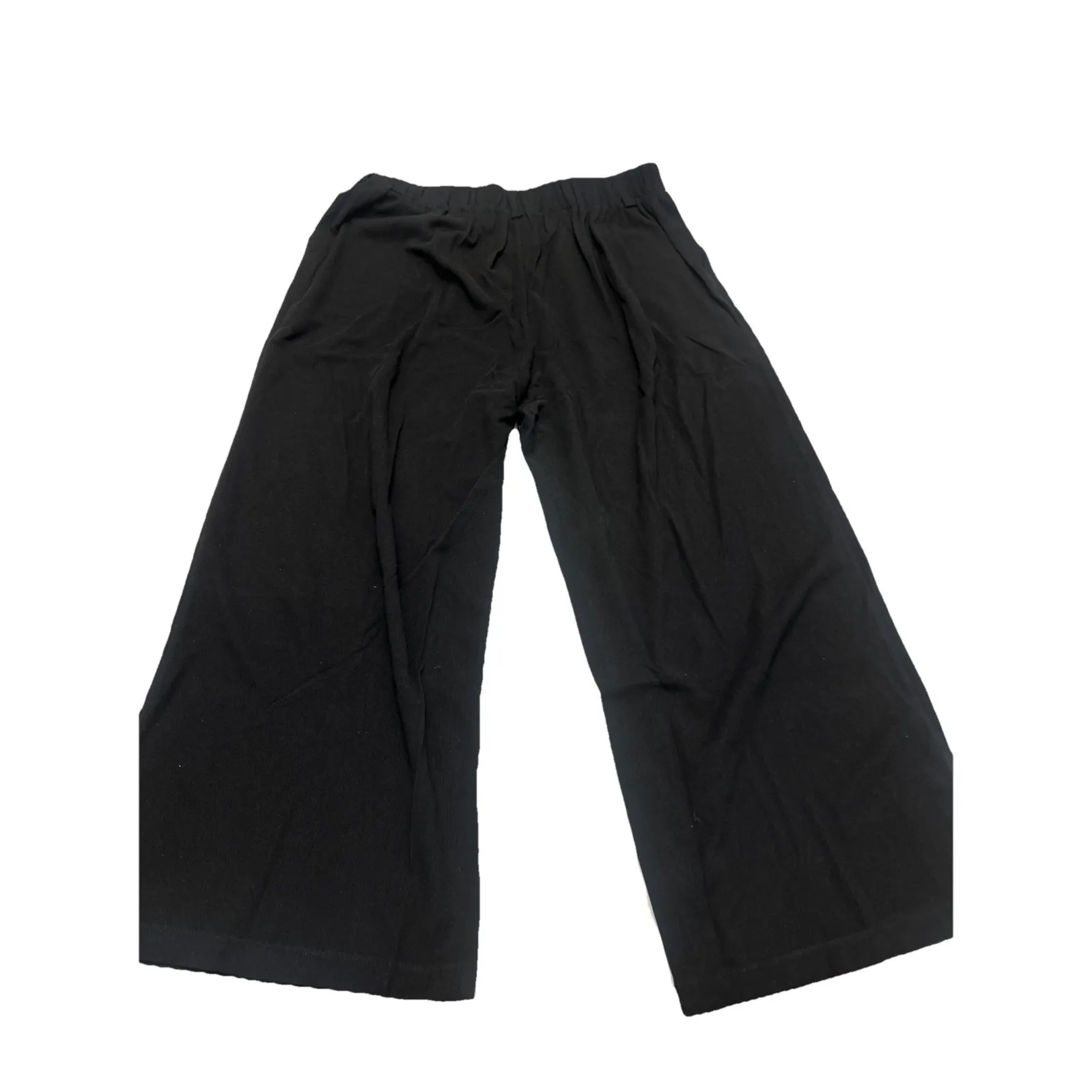 NWT Halara wide leg pants pockets belt loop ribbed size XLarge - Image 4