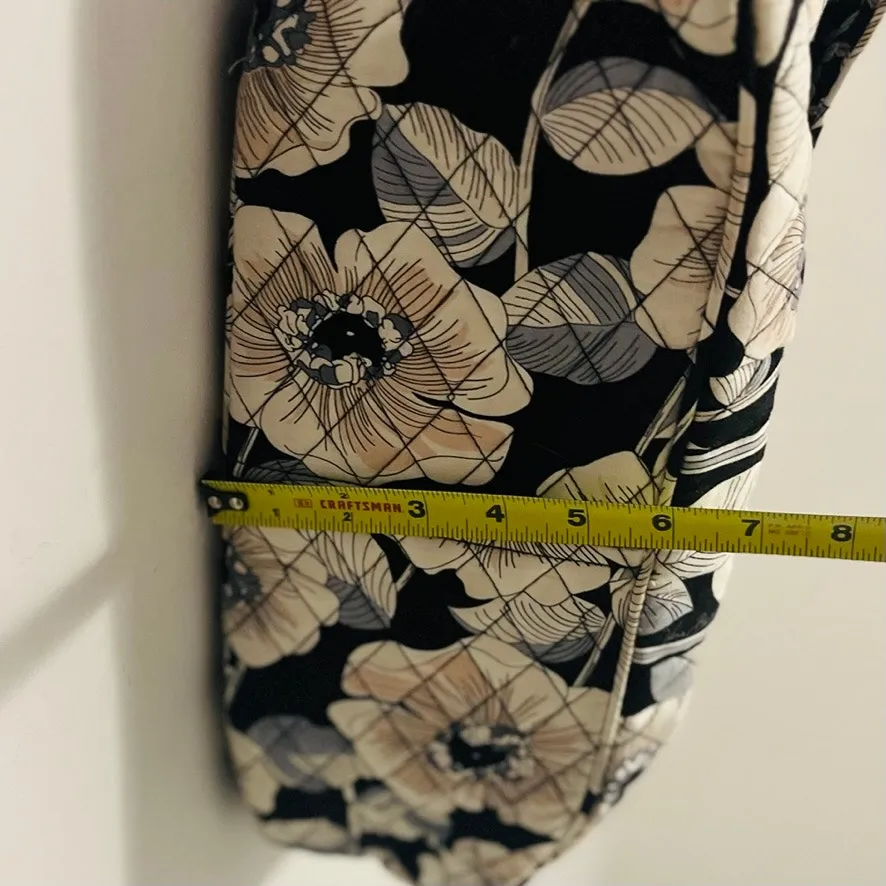 Vera Bradley | Black and White Floral Weekender Tote Travel Bag - Image 15