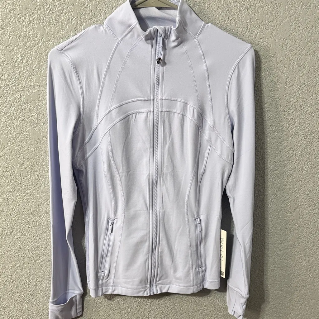 Lululemon  Define Jacket *Nulu serene blue size 6 - Image 3