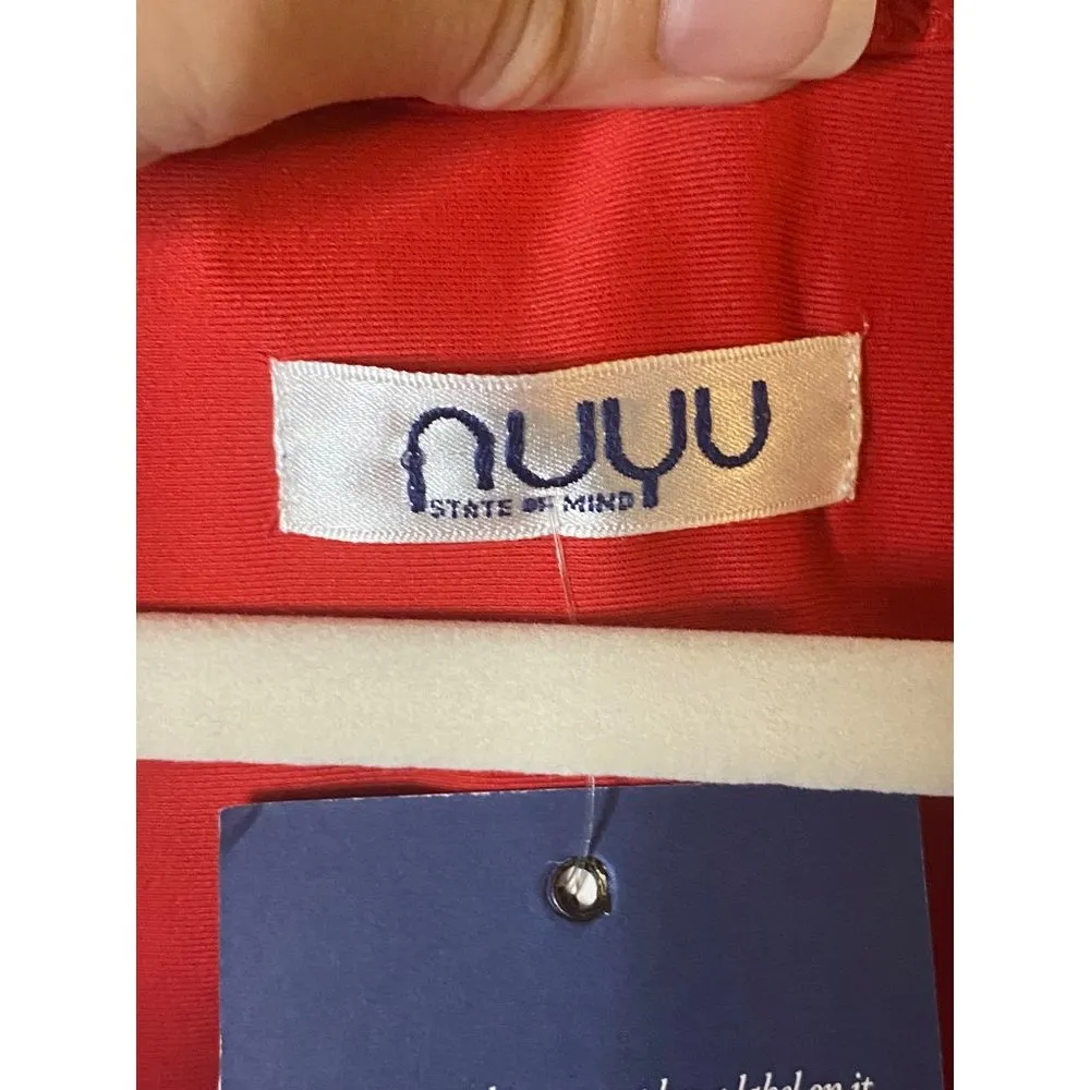 New NUYU Girl KU Kansas University Yoga Tank‎ Top Sz XL Blue - Image 6