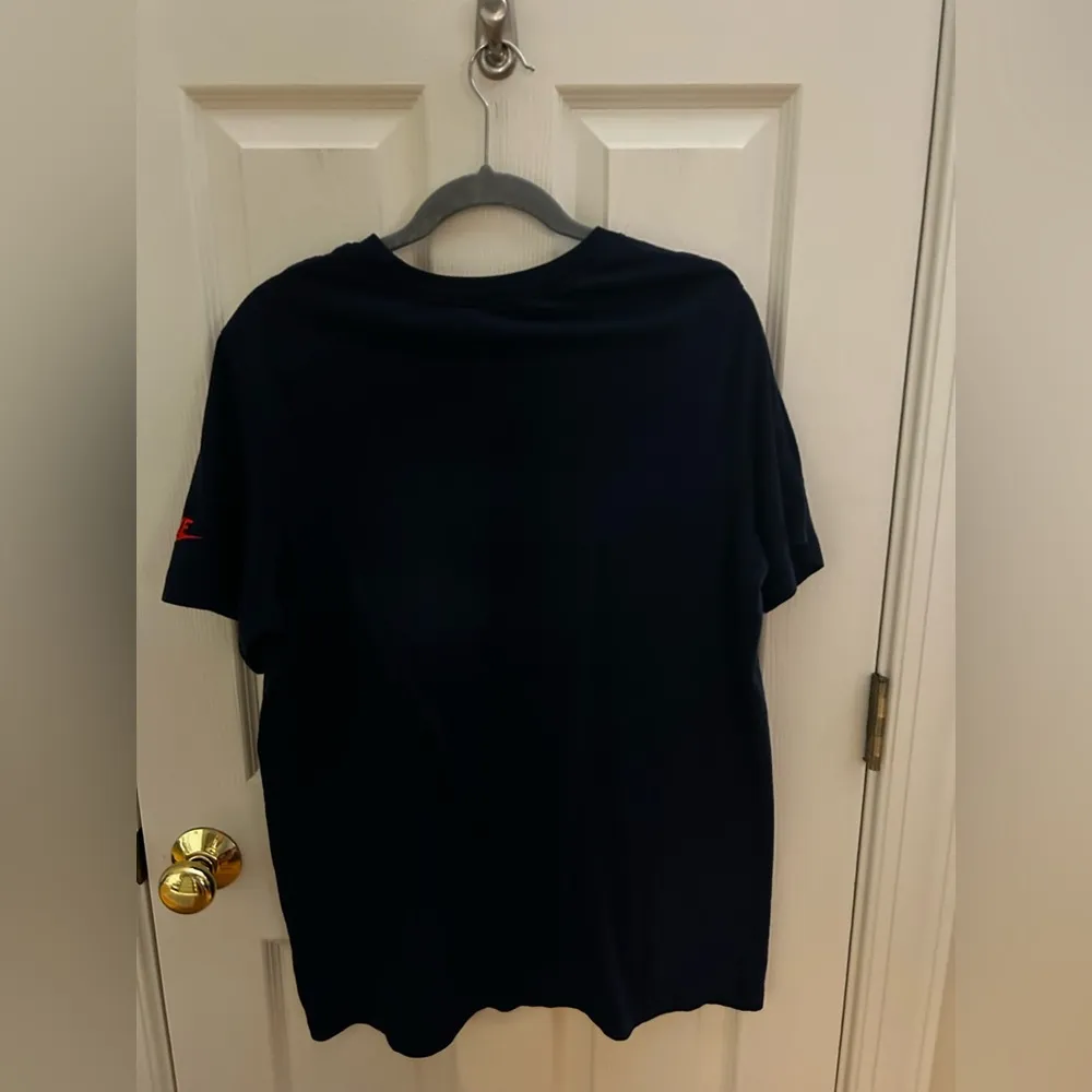 Nike UVA Navy Blue/ Orange T- Shirt - Image 2