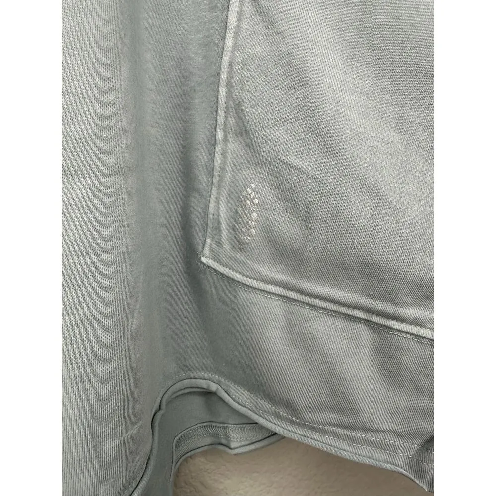 FREE PEOPLE MOVEMENT Hot Shot Tee Romper in Light Blue Grey Size XS - Image 8