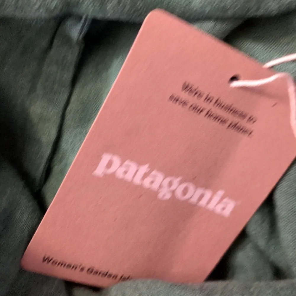 PATAGONIA Womens Garden Island Jumpsuit Whole Weave Conifer Green Size Medium - Image 7