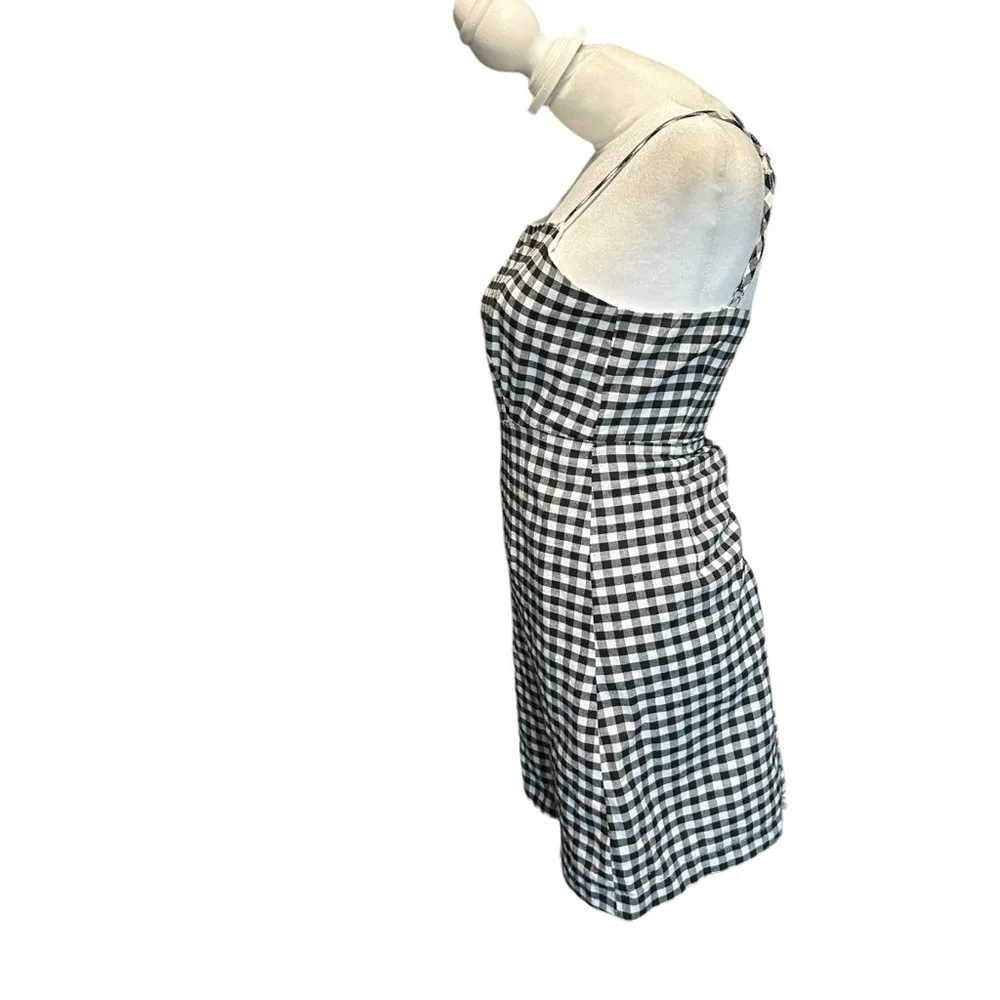 Ivy & Main women's size small black and white checkered spaghetti strap dress - Image 2