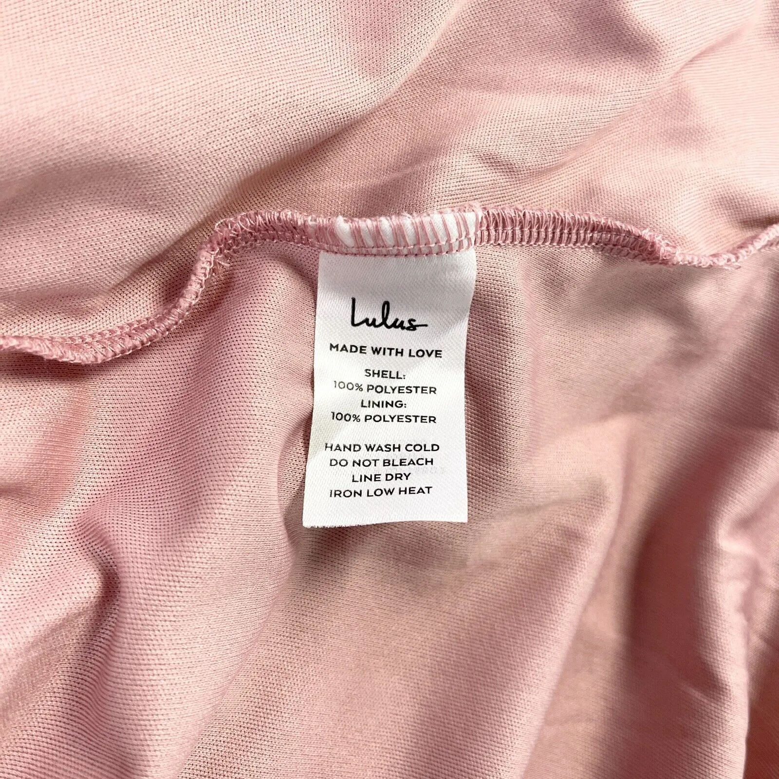 Lulus Real Romantic Satin Dress Womens Medium Pink Rose Prom‎ Bridesmaid Dressy - Image 8