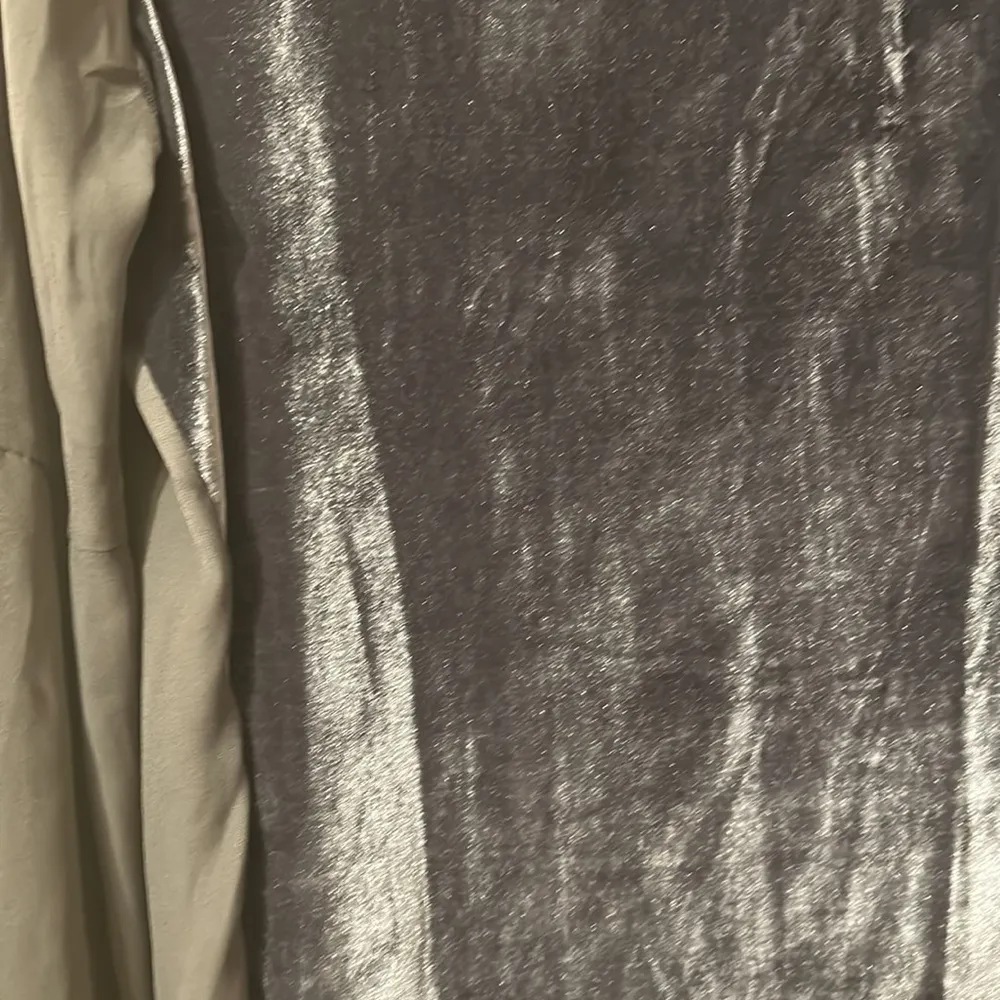 NWT Faded Glory Dark Grey Velvet High Low Blouse XXL - Image 4