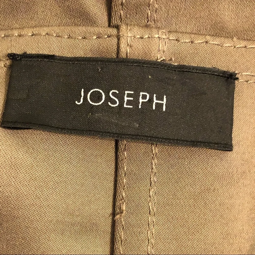 Joseph Camden Bonded Coat Leather Trim - Image 5