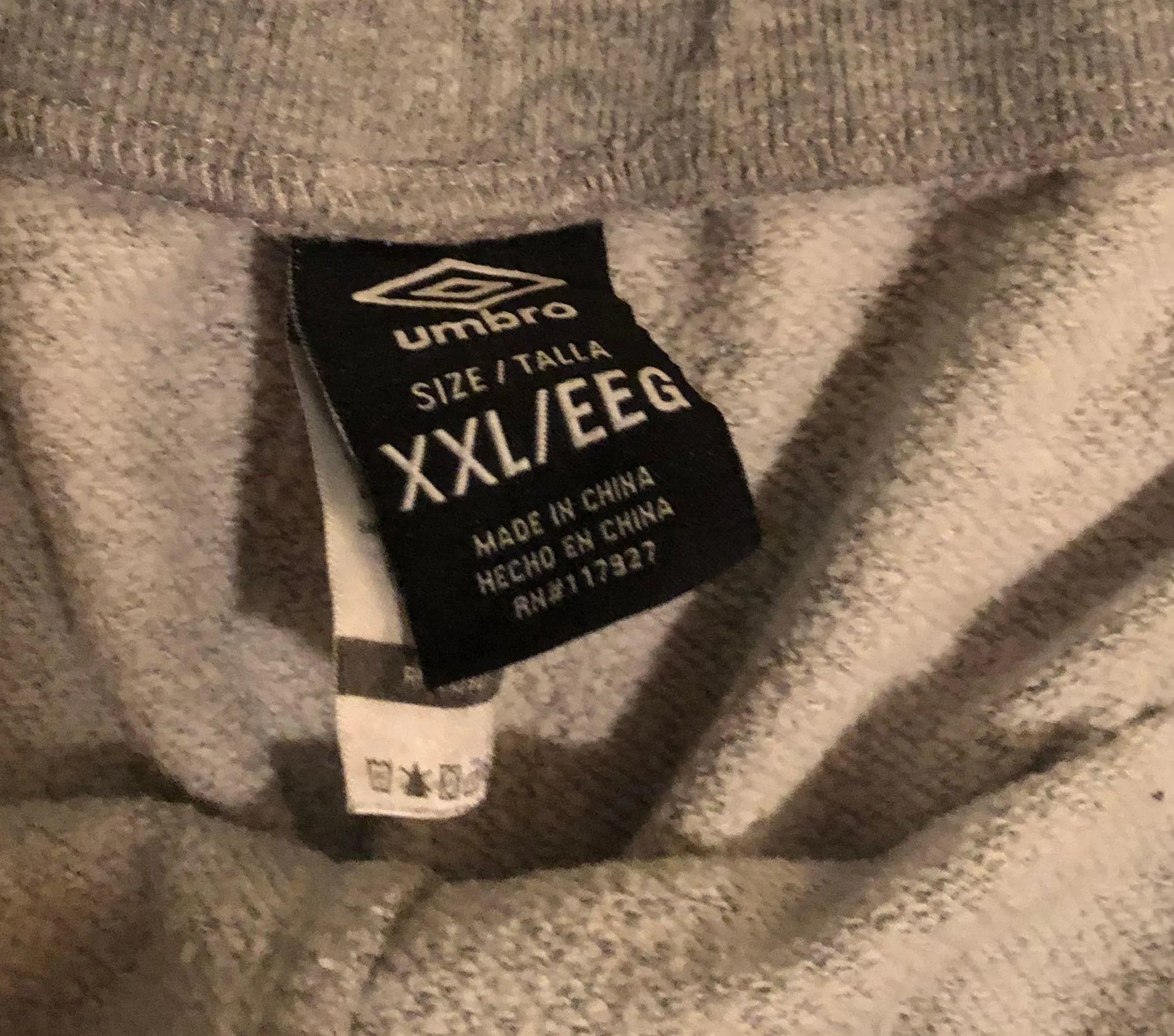 Umbro Grey Sweatpants - Image 3