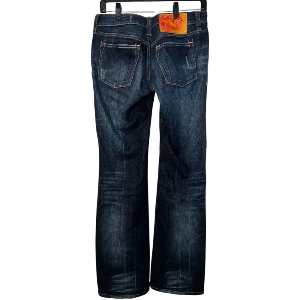 ED HARDY White Label by Christian Audigier
Easy Rise Boot jeans NWOT Size 28X34 - Image 2