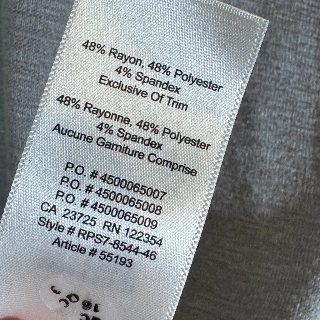 Wilfred Free Aritzia Grey Lorelei Knit Mini Dress Womens M Casual Cozy Comfort - Image 5