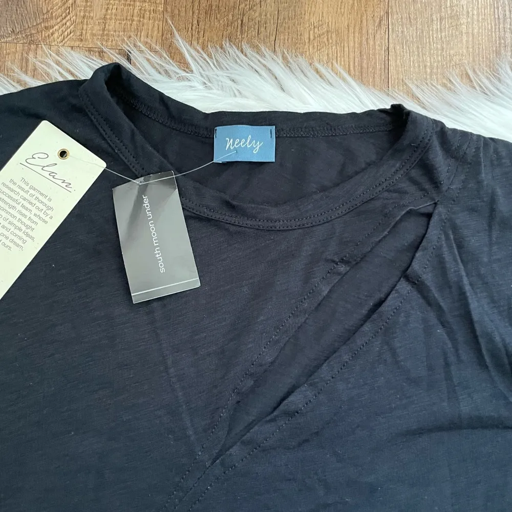 South Moon Under Black Cutout Top - Image 2