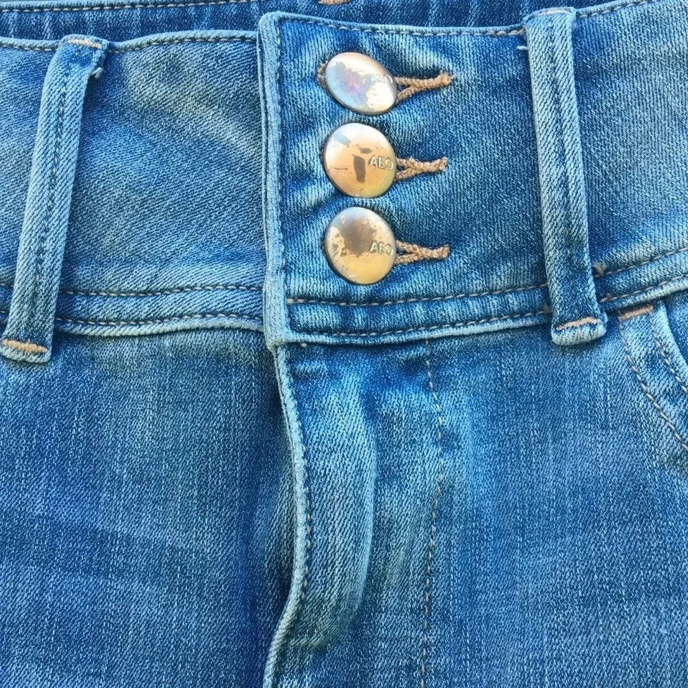 American Eagle Outfitters 360 Super Stretch High Rise Jeggings Women’s Size 0 - Image 2