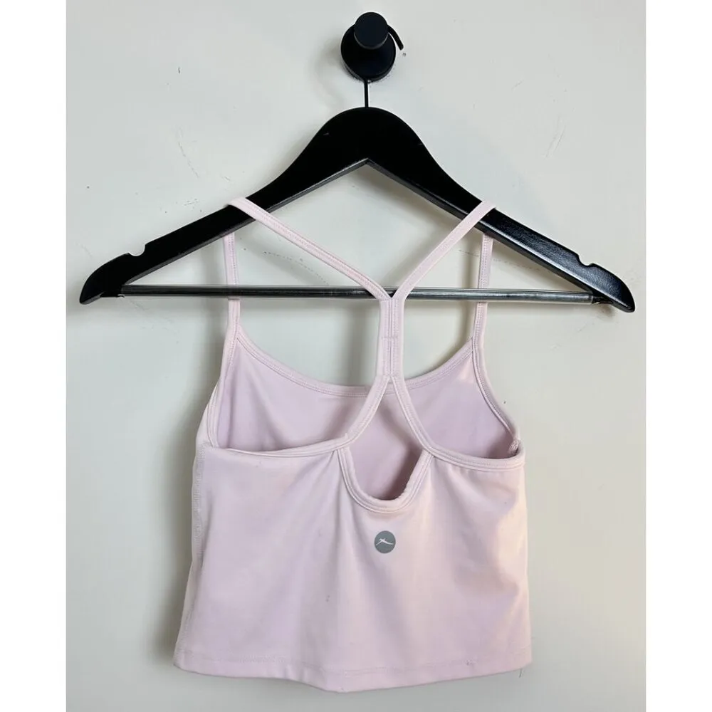 X BY GOTTEX Cropped Cami Tank in Pink Size X-Small - Image 5