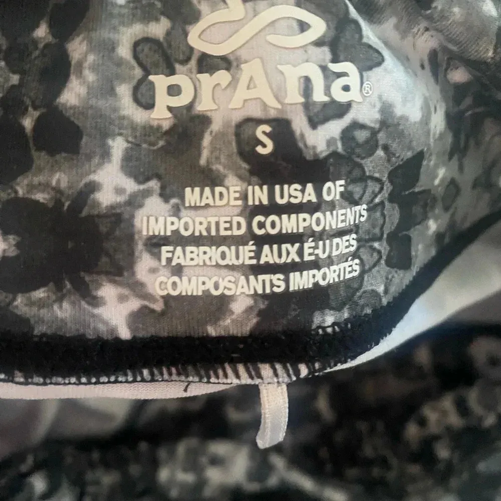 Prana Multicolor Roxanne Capri Leggings: Watercolor Tie-dye Size Small - Image 6