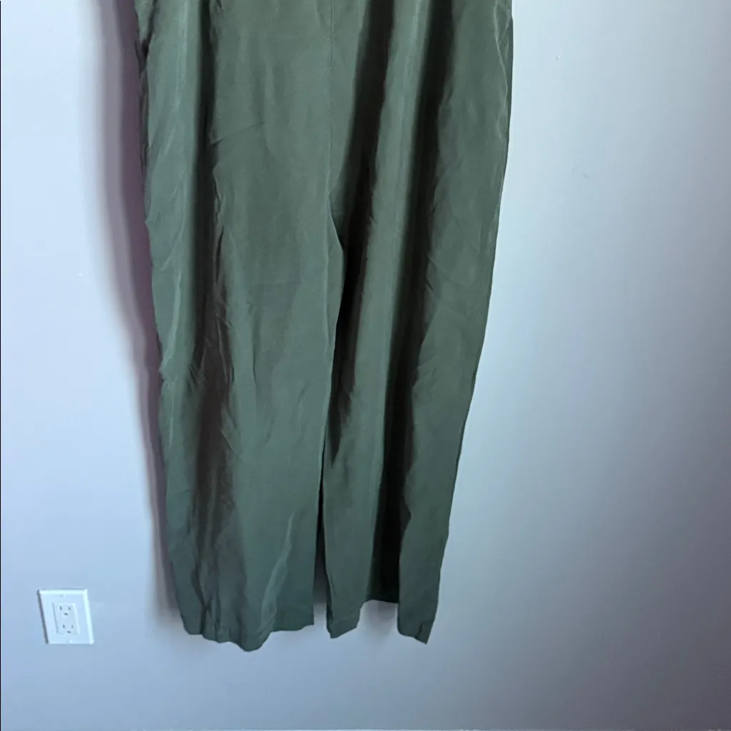 sezane  brian jumpsuit green FR38/US6 - Image 10