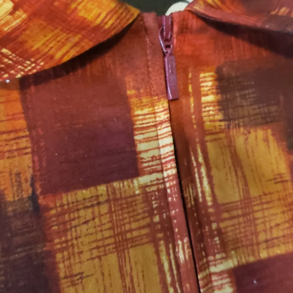 Pendleton red southwestern zip jacket with pockets NWOT - Image 12