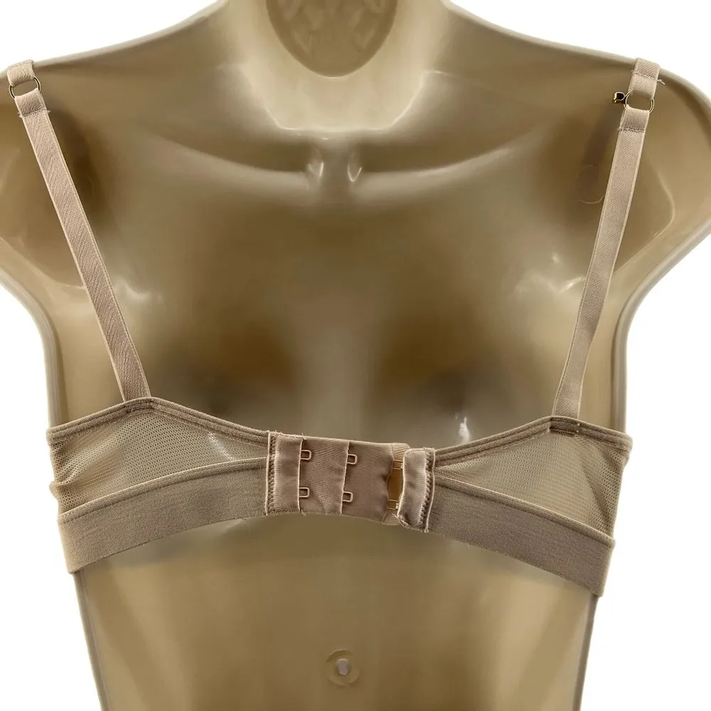 Lively Beige Smooth Underwire Lined Bra Size 32C - Image 7