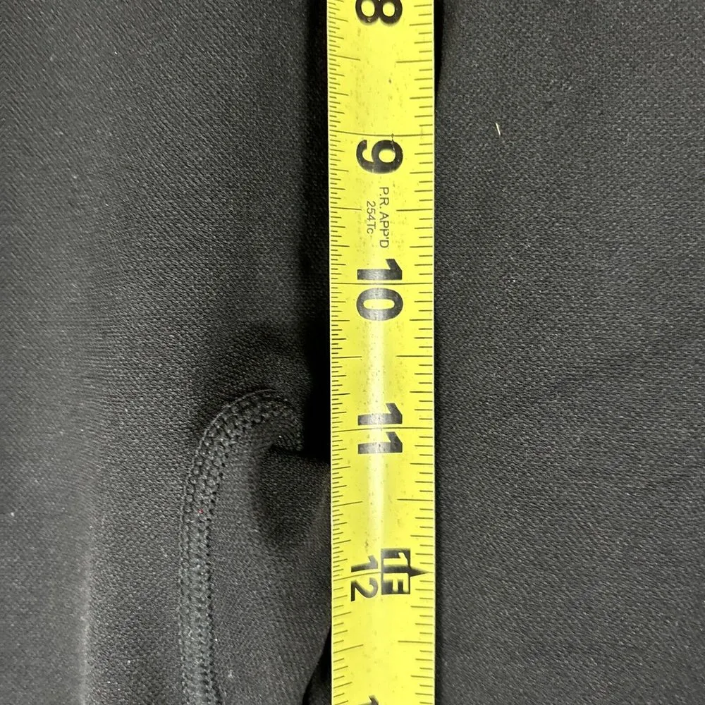 PINK Victoria Secret‎ Sz L Cool Comfy Leggings Black Red High Rise Stretchy - Image 6