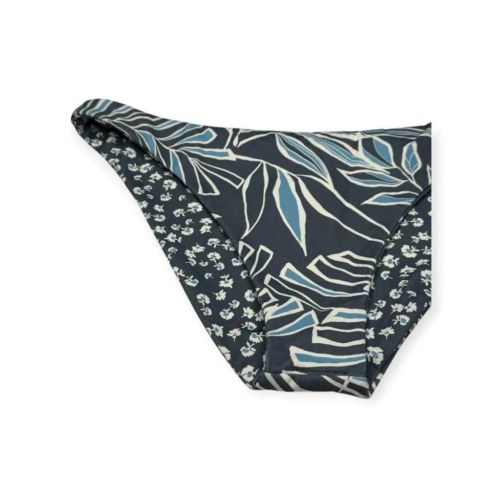 new Salty Crew ✿ Rattan Palms Seamless Reversible Bikini Bottom ✿ Fin Blue ✿ XL - Image 9
