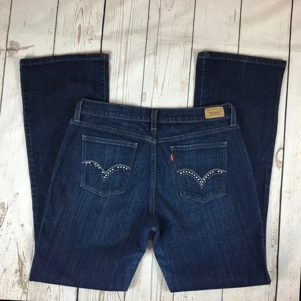 Levi’s 515 Bootcut Jeans Embellished Size 12 - Image 3