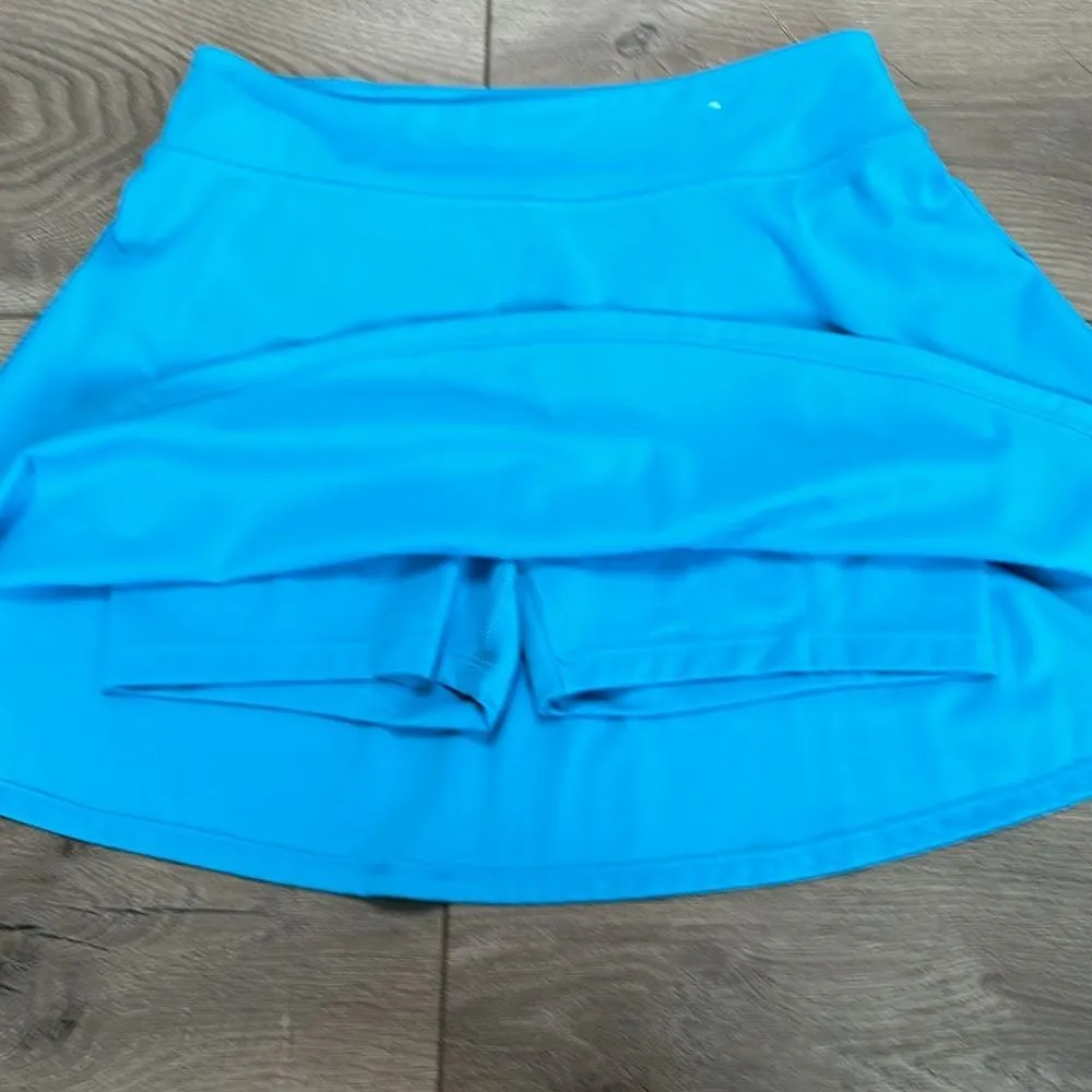NWOT Sports Illustrated 15” High Rise Blue Side Pocket Tennis Skirts Size‎ Small - Image 5