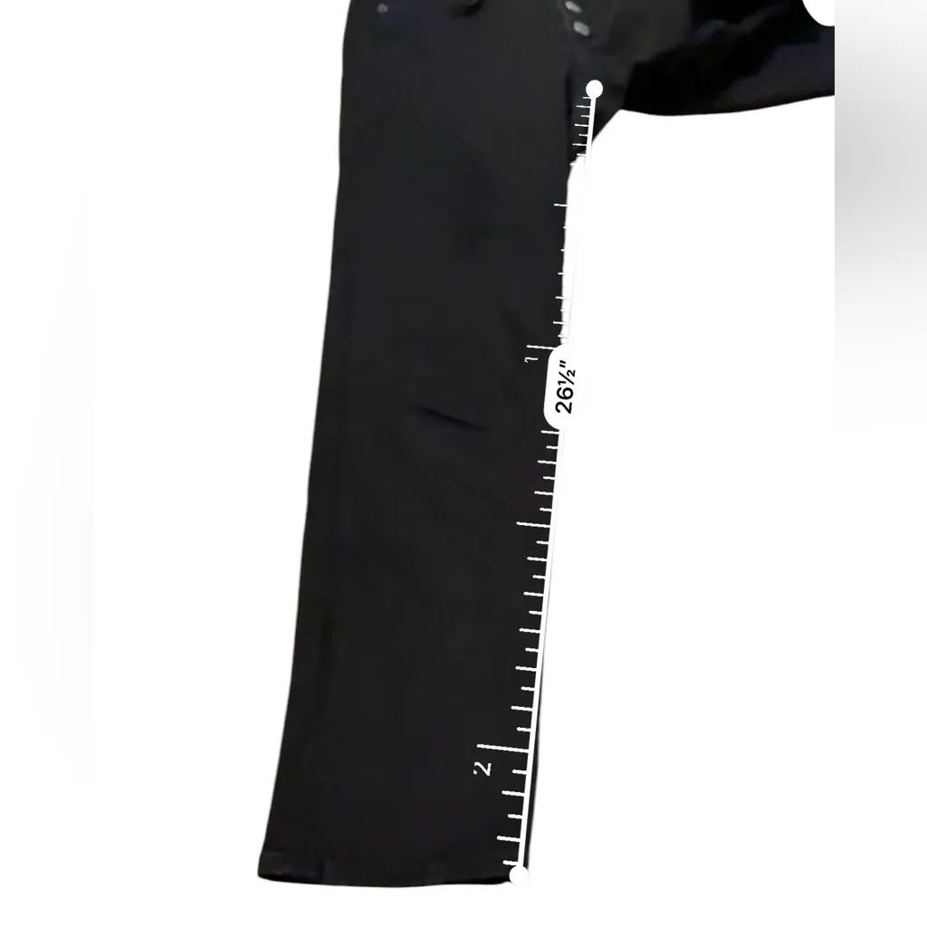 Veronica Beard Debbie Button Fly High Rise Skinny Jeans in‎ Raven Black Sz 29/8 - Image 13