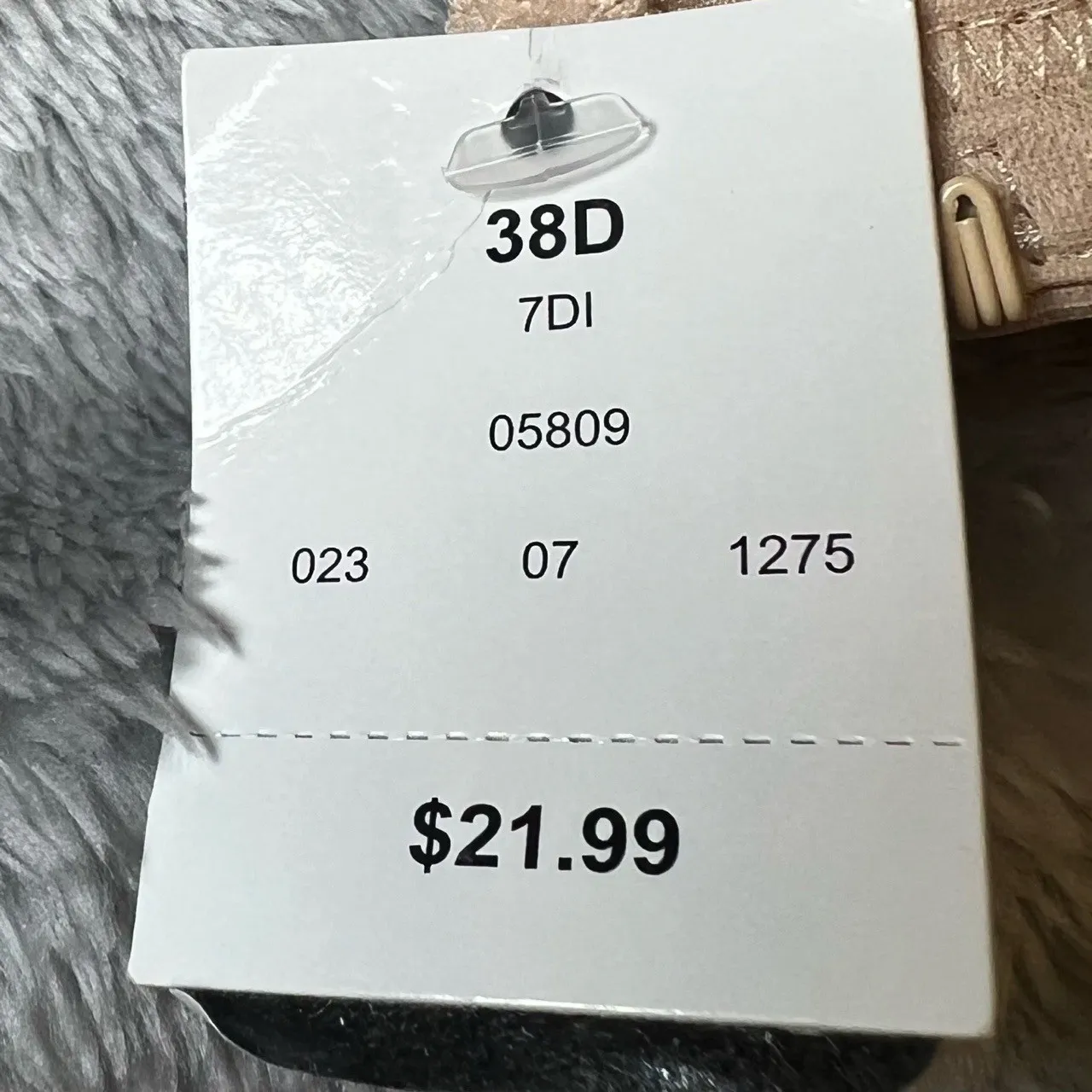 Maidenform NWT Beige Tshirt Bra Size 38D Adjustable Underwire Casual Comfort - Image 4