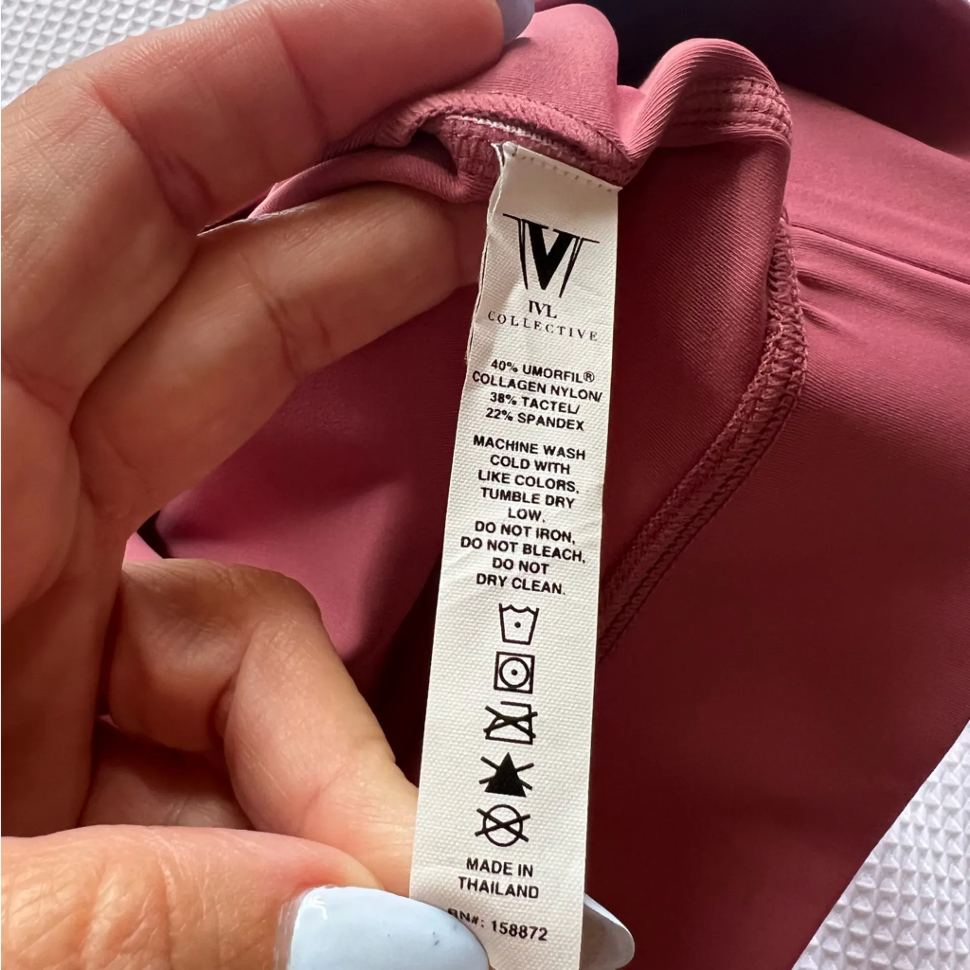 ANTHROPOLOGIE IVL collective Scallop Power Bra PINK‎ women's SIZE 12 - Image 6