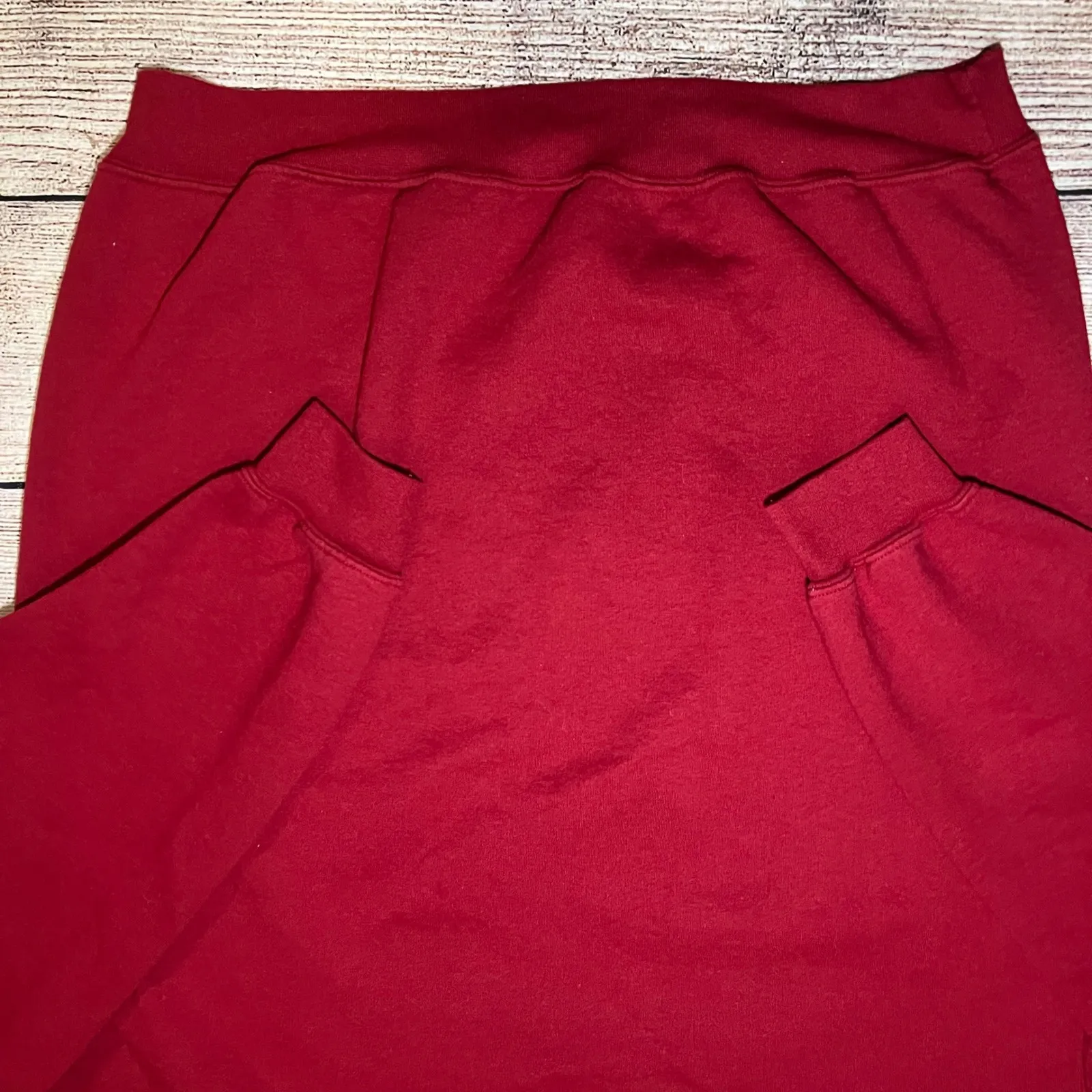 VTG 90s Fall Grandma‎ Sweater Farm Autumn Womens XL Cottagecore Crewneck Red - Image 6