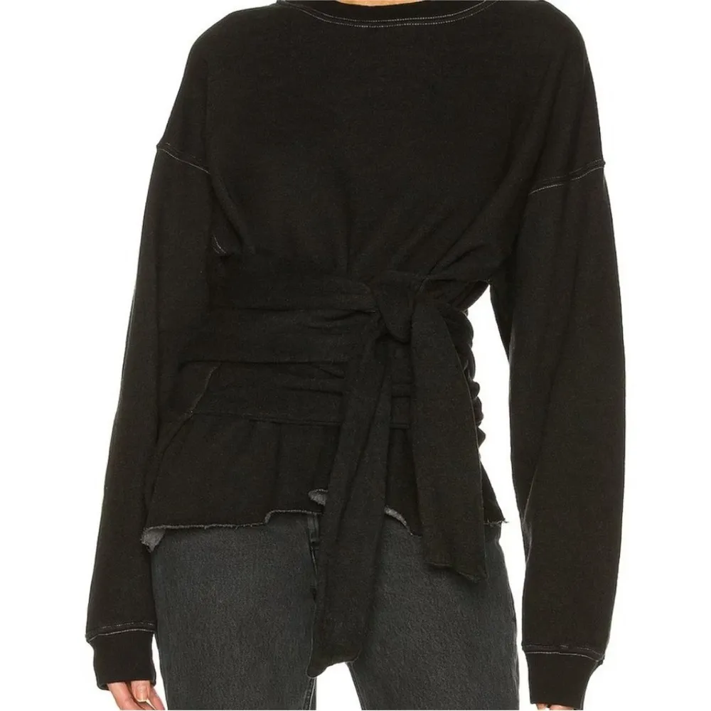 La Detresse High Priestess Black Belted Pullover XS NEW - Image 2
