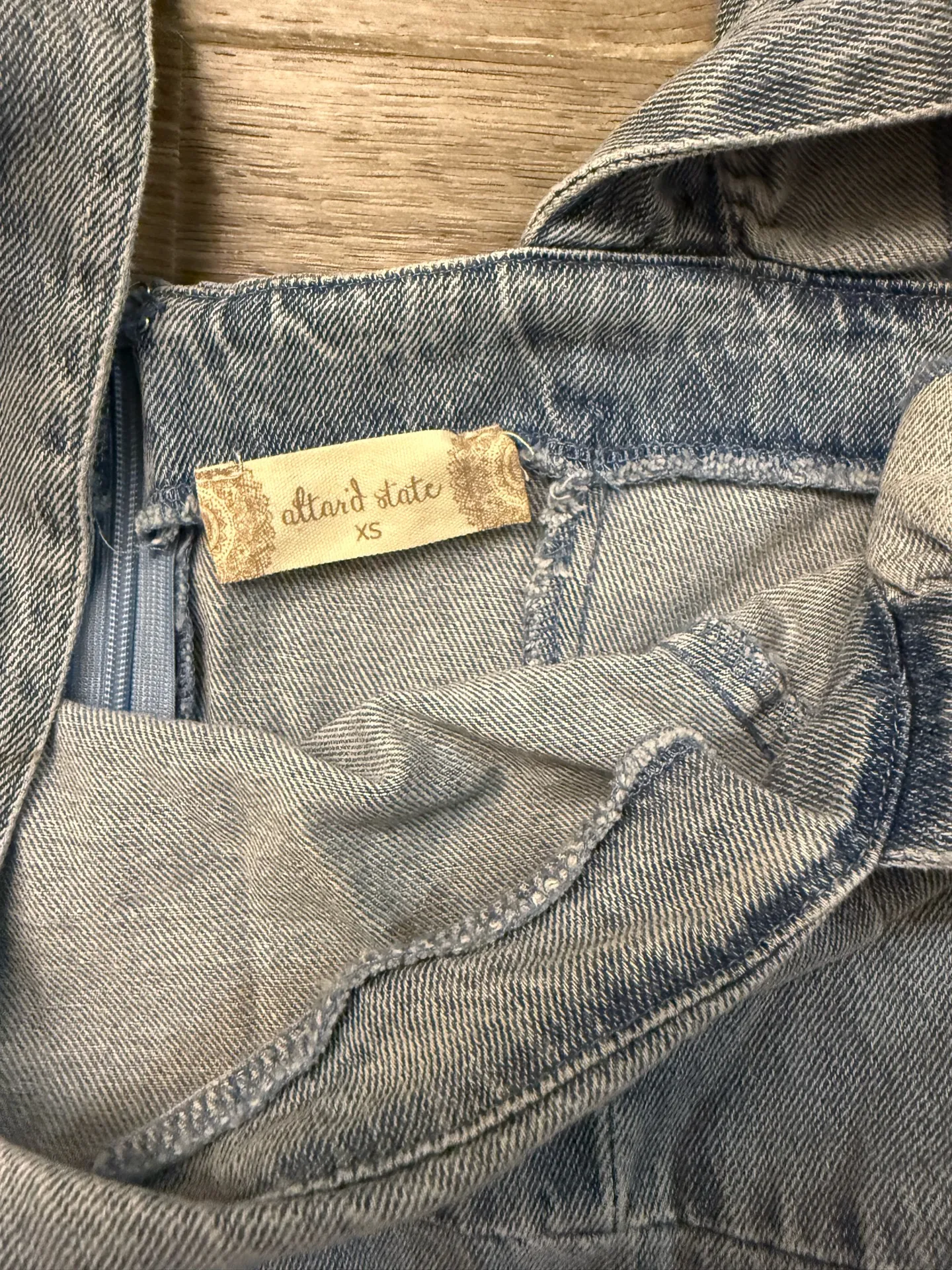 Altar'd State Denim Jumpsuit - Image 3