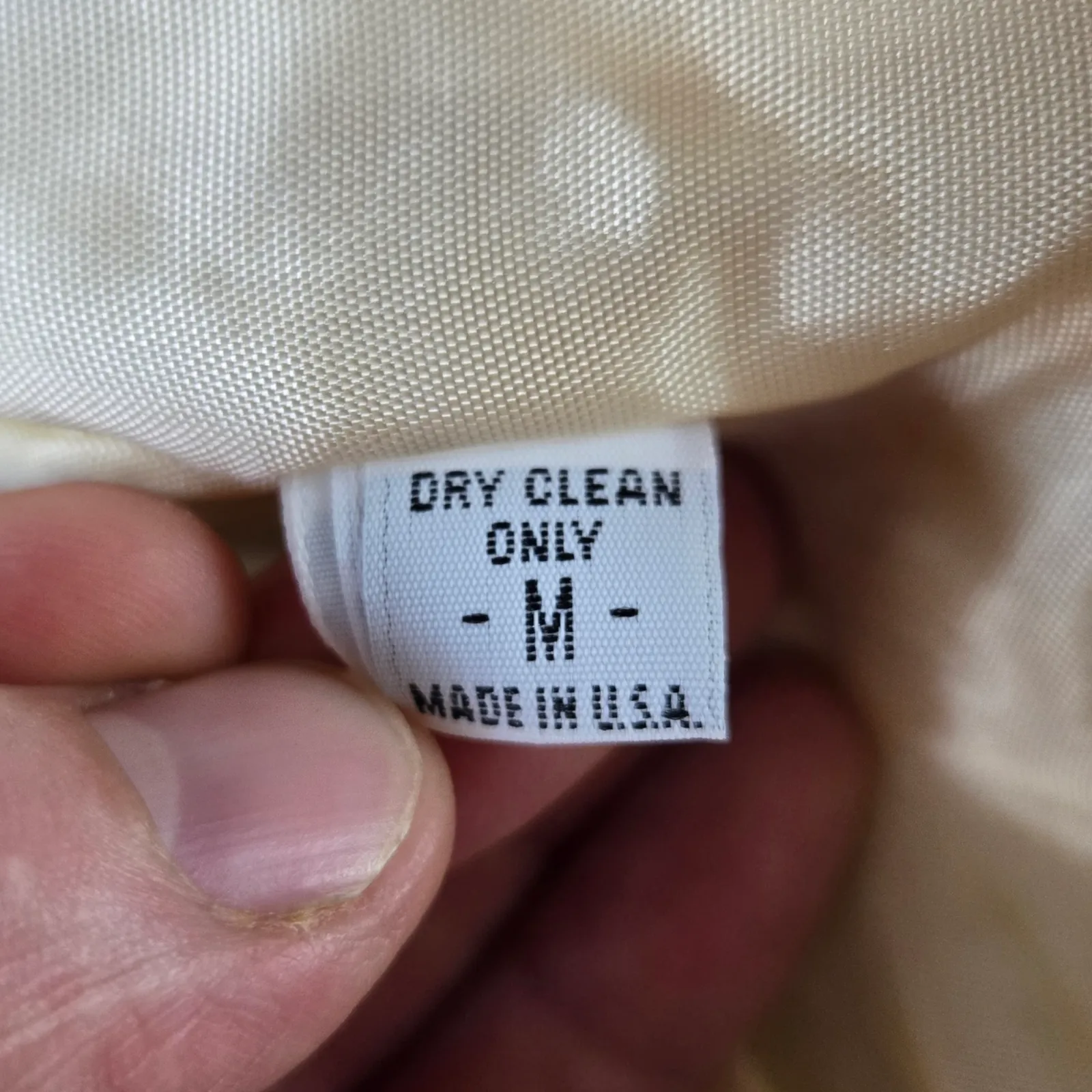 Vintage 80s Giancarlo Ferrari Gold Metallic Silk Blazer Made in USA Size Medium - Image 8