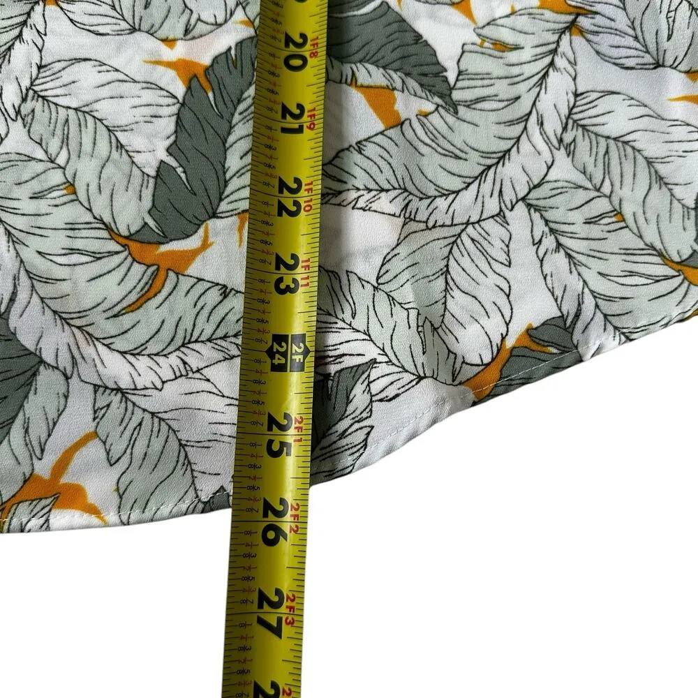 Apt. 9 Green Tropical Blouse Women Basic Top Size XXL NWT | 20-33 - Image 6