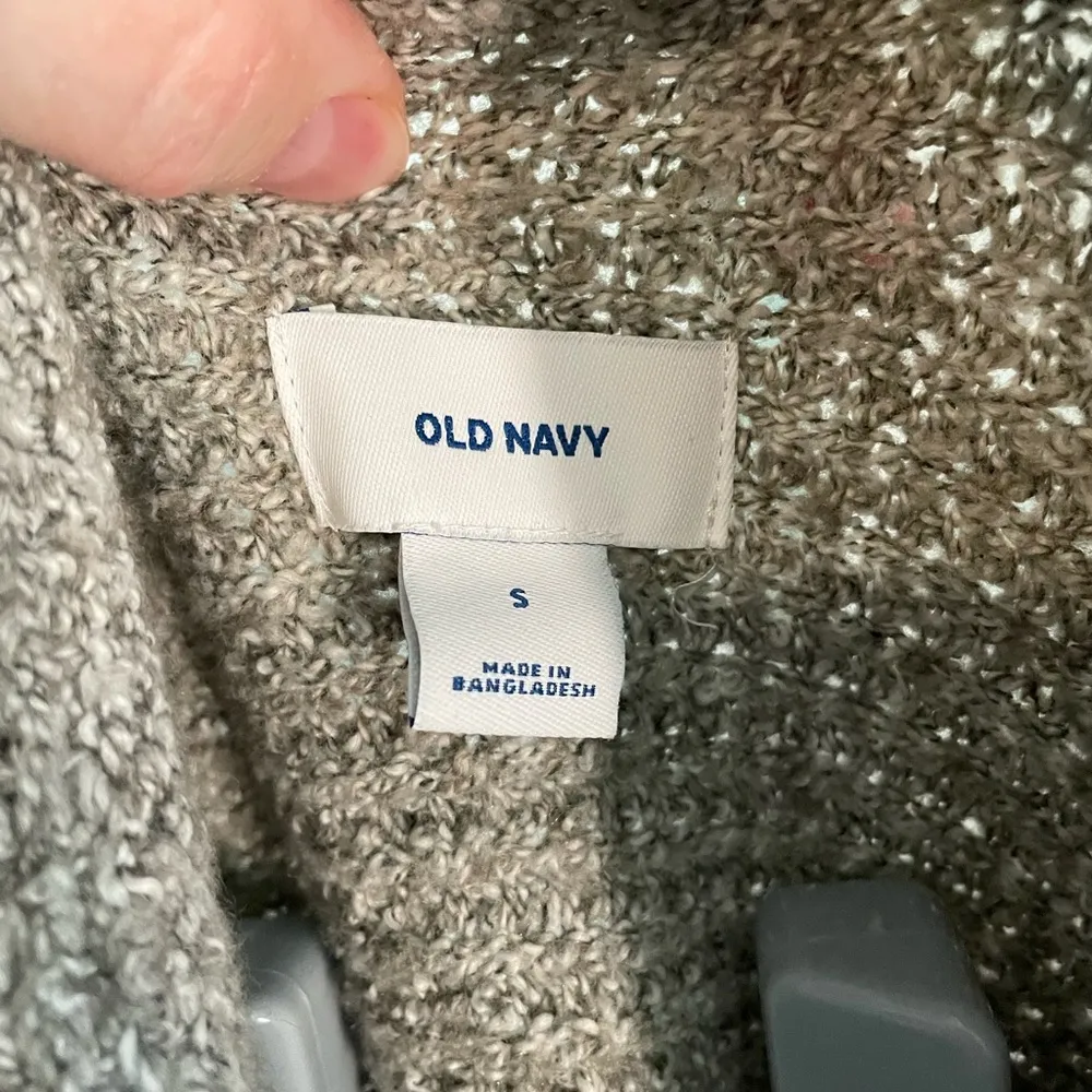 Old‎ navy grey open front cardigan size small - Image 2