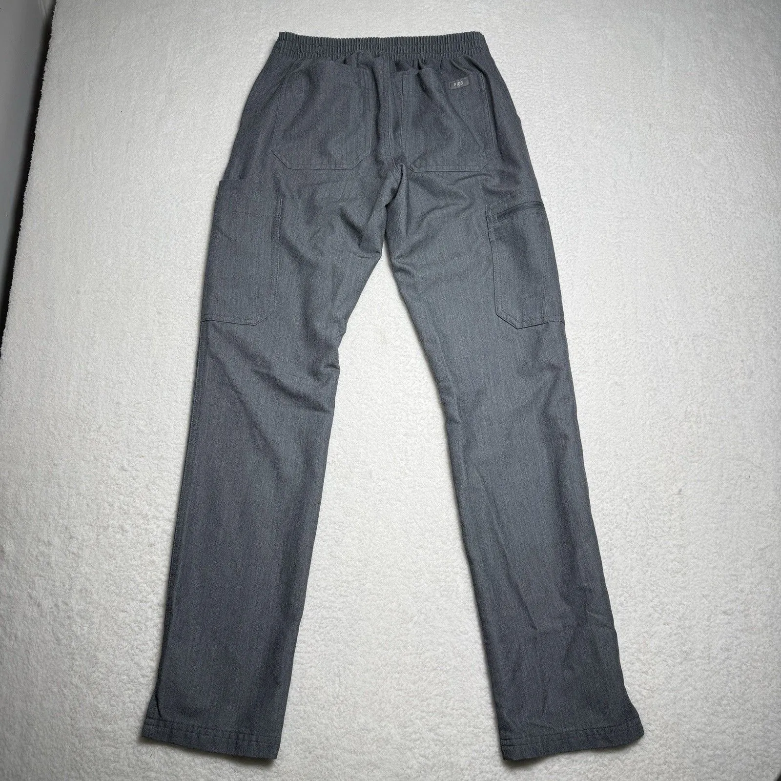 Figs Womens High Waisted Yola Skinny Scrub Pants Size XXS Graphite Gray - Image 3