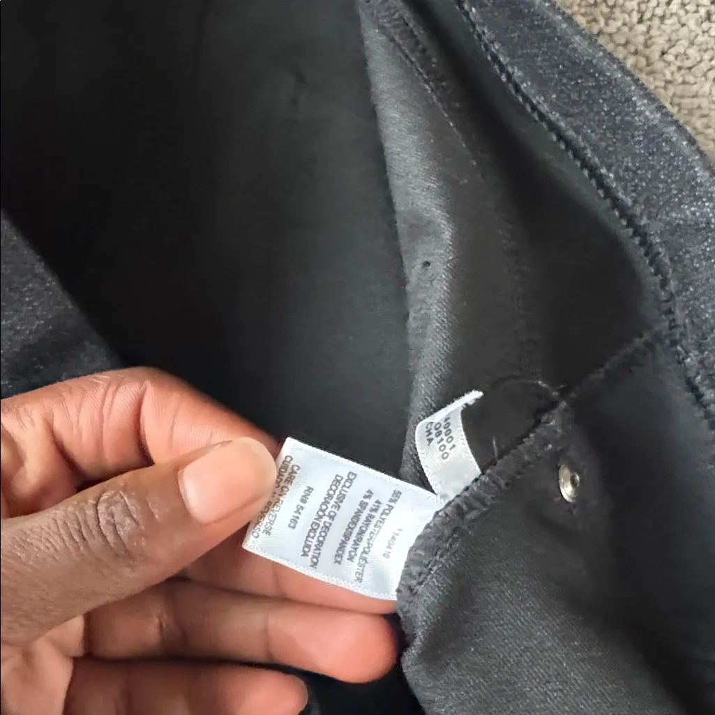 DKNY Black Jeggings SIZE M 🎟️ - Image 4