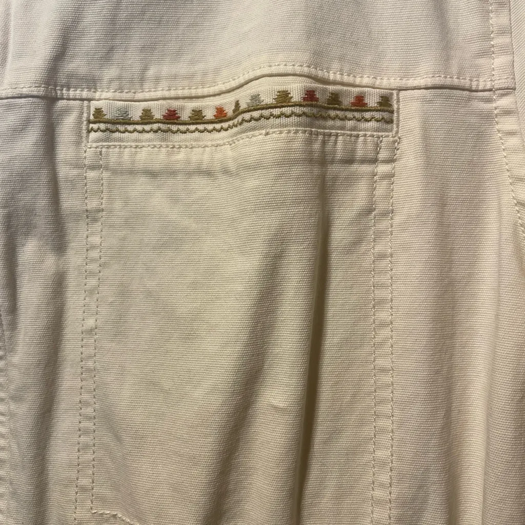 Women's Cream Jacket, spring, Aztec, cotton - Image 2