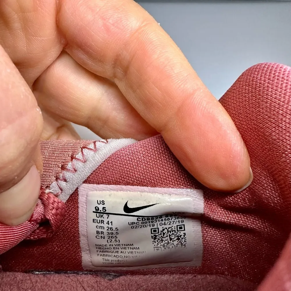 Nike Free Metcon 2 Sneakers Women's Light Redwood Pink cd8526-866 Size 9.5 - Image 8