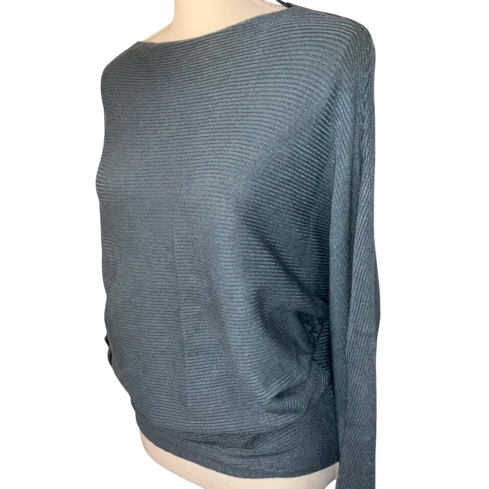 Max Mara Finnici Sweater in Light Blue Small New Womens Knit Cashmere Top - Image 6