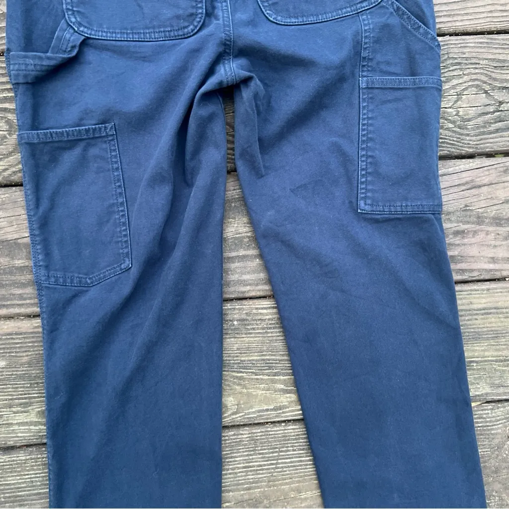 CARHARTT Women Rugged Flex Relaxed Fit Canvas Work Pant BN5113, Casual|Sz:4 Tall - Image 4