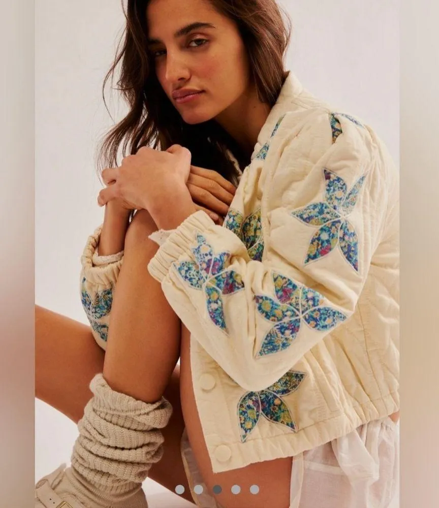 Free People  Quinn Quilted Jacket - Image 4
