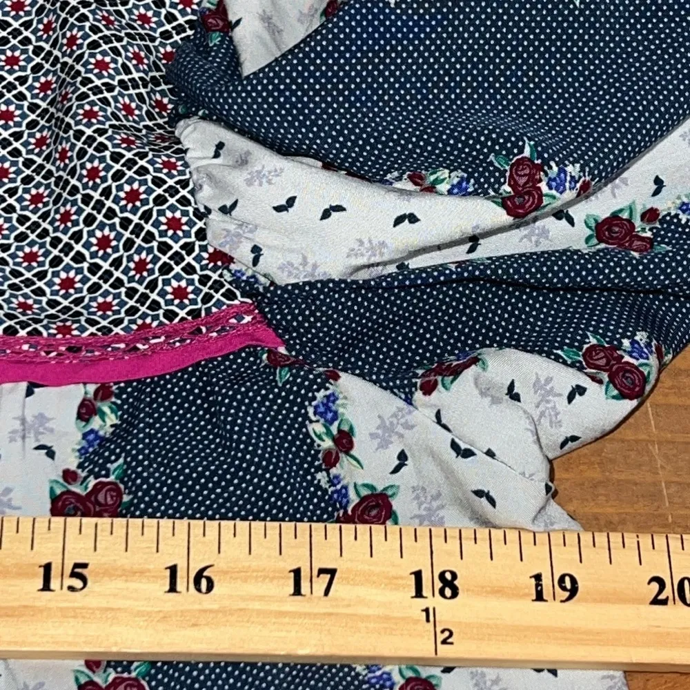 Matilda Jane size small 3/4 sleeve moments with you a quick getaway blouse - Image 10